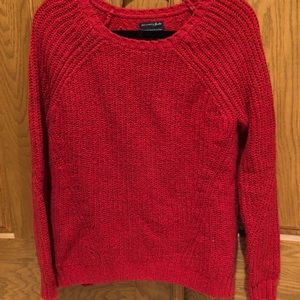 Red american eagle sweater - size medium